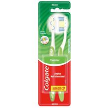 CEPILLO DENTAL COLGATE TWISTER MEDIO X 2 UN