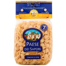 FIDEOS PAESE DAI SAPORI CONCHIGLIE TC X500GR