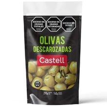 ACEITUNAS VERDES CASTELL DESCAROZADAS XL X140GR