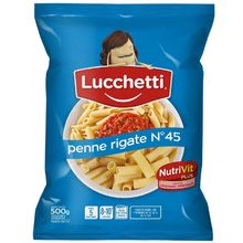 FIDEOS LUCCHETTI PENNE RIGATE N45 X 500GR