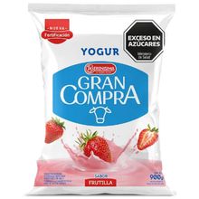 YOGUR GRAN COMPRA FRUTILLA X900ML