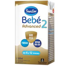 LECHE SANCOR BEBE ADVANCED 2 X 500ML