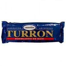 TURRON CANNETTINE SEMI BLANDO MANI 100G