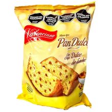 PAN DULCE VALENCIANO C/CHIPS DULCE LECHE X380GR