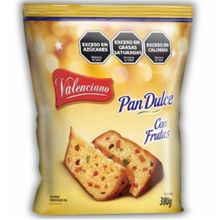 PAN DULCE VALENCIANO C/FRUTAS X380GR