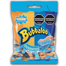 CARAMELOS BUBBALOO GUSANITOS NAR/ARAN.X82,5GR