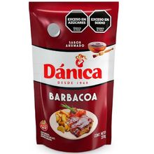 SALSA BARBACOA DANICA SABOR AHUMADO X220GR