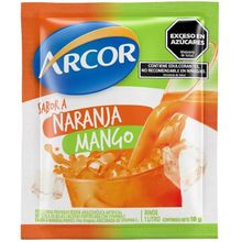 JUGO EN POLVO ARCOR X 15GR NARANJA MANGO