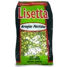 ARVEJAS PARTIDAS LISETTA 400GR
