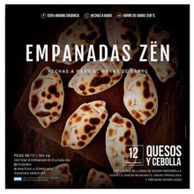 EMPANADAS ZEN QUESOS Y CEBOLLA X12UN