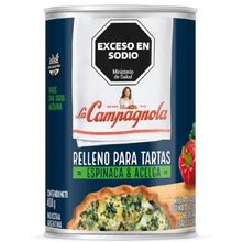 RELLENO PARA TARTAS ESPINACA Y ACELGA X400GR