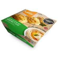 HUMMUS DE GARBANZO SESAMO Y AJO X250GR