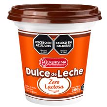 DULCE DE LECHE SERENISIMA ZERO LACTOSA X300GR