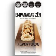 EMPANADAS ZEN JAMON Y QUESO X6UN