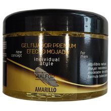 GEL FIJADOR WALFOR E.MOJADO AMARILLO X175GR