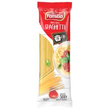 FIDEOS DE LA FAMILIA SPAGHETTI X500GR