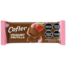 CHOCOLATE COFLER YOGURT FRUTILLA X35GR