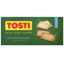 TOSTADITAS TOSTI SIN SAL X140 GR