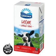 LECHE ARMONIA UAT DESCREMADA 2% BRICK X1LT