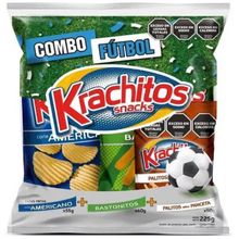 SNACK KRACHITOS COMBO FUTBOL X210GR