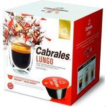 CAFE CAPSULAS CABRALES LUNGO X 8 UN