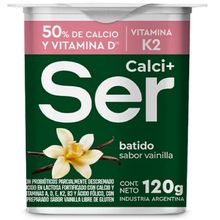 YOGUR SER CALCI+ VAIN. X 120GR
