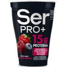 YOGUR SER PROTEIN PREFO FRUTOS ROJOS X175GR