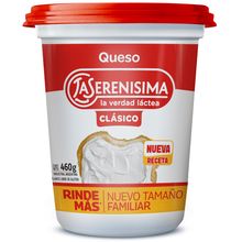 QUESO CREMA LA SERENISIMA CLASICO X 460GR REGULAR